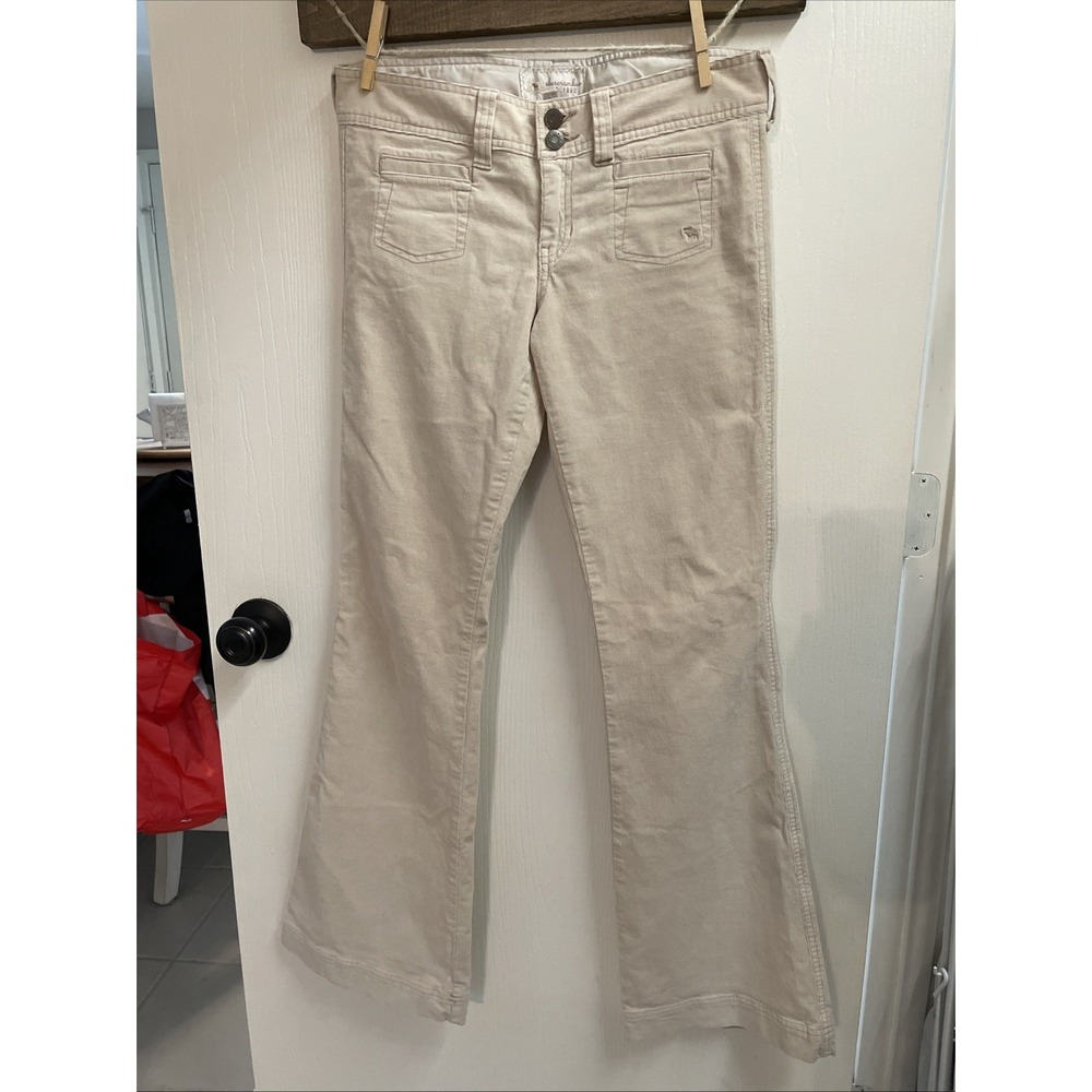 Abercrombie And Fitch Y2K Flair Courdoroy Pants 16 Inch Waist